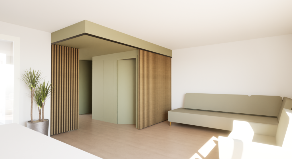 Studio Remell Réagencement intérieur de l'appartement M - Studio ReMel® Architecture